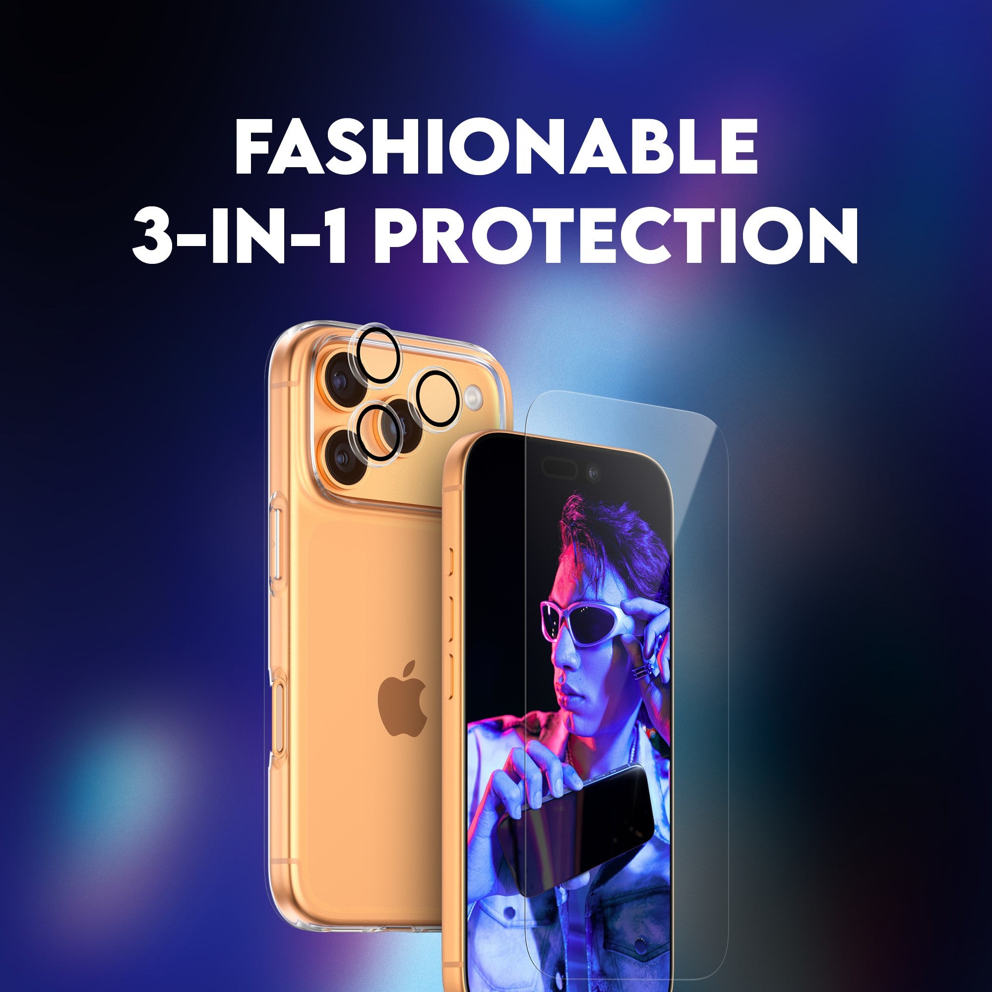 SAFE. | CARE™ by PanzerGlass® 3-in-1 Combo Bundle iPhone 17 Pro